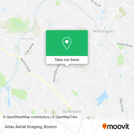 Atlas Aerial Imaging map