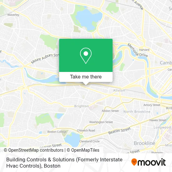 Building Controls & Solutions (Formerly Interstate Hvac Controls) map
