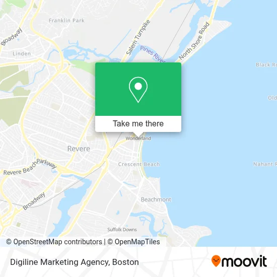 Digiline Marketing Agency map