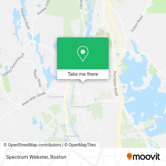 Spectrum Webster map