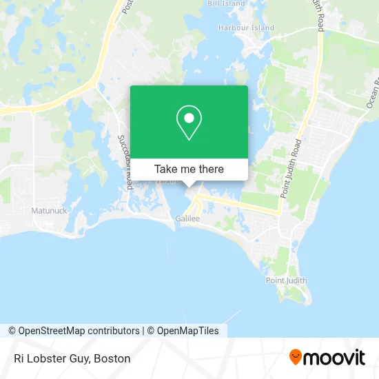 Ri Lobster Guy map