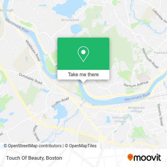 Touch Of Beauty map
