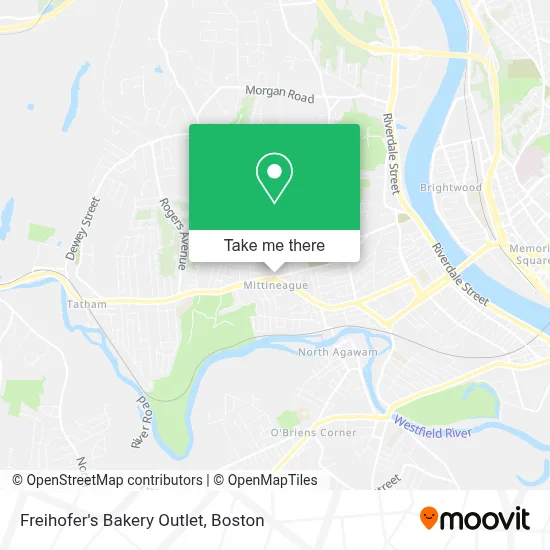 Freihofer's Bakery Outlet map