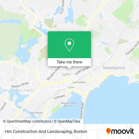 Hm Construction And Landscaping map