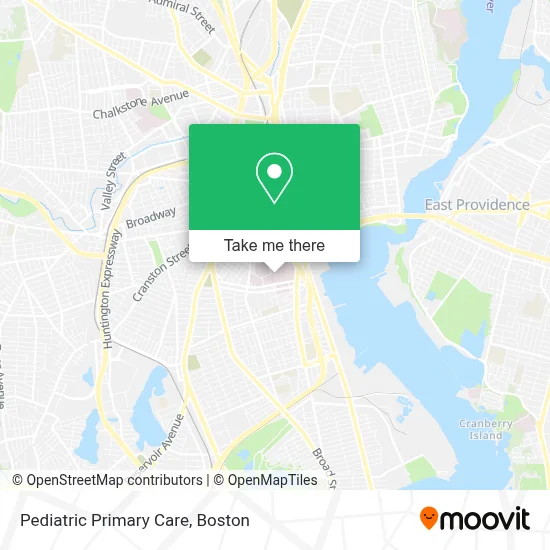 Pediatric Primary Care map