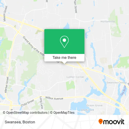 Swansea map