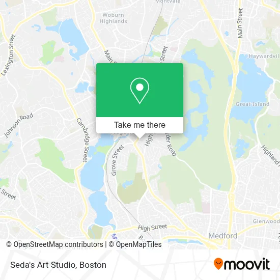 Seda's Art Studio map