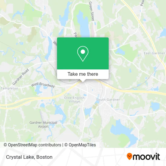 Crystal Lake map