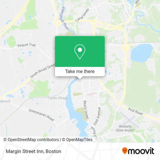 Margin Street Inn map