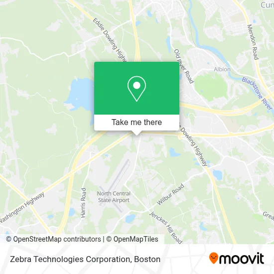 Zebra Technologies Corporation map