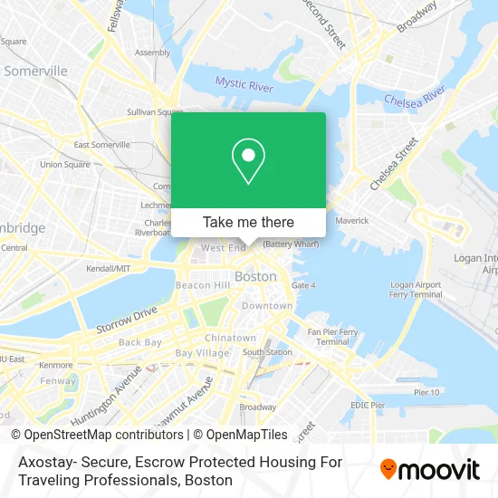 Axostay- Secure, Escrow Protected Housing For Traveling Professionals map