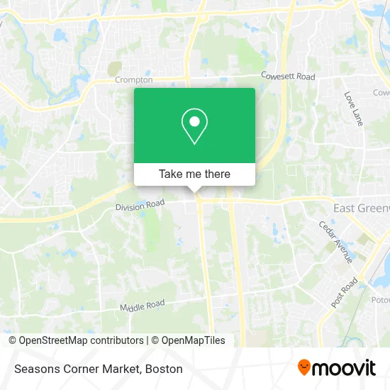 Seasons Corner Market map