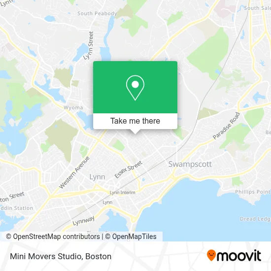 Mini Movers Studio map