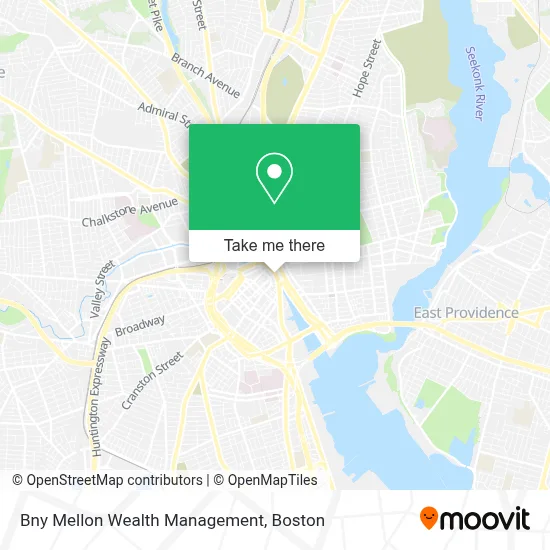 Bny Mellon Wealth Management map