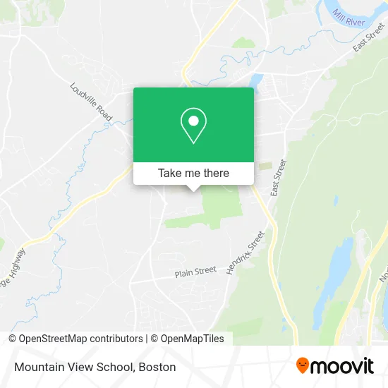Mountain View School map