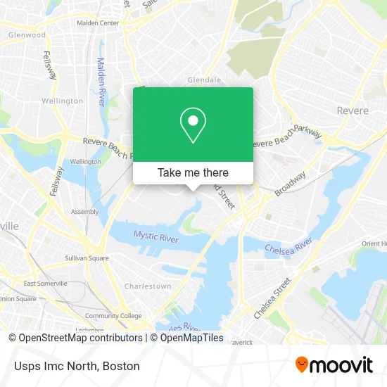 Usps Imc North map