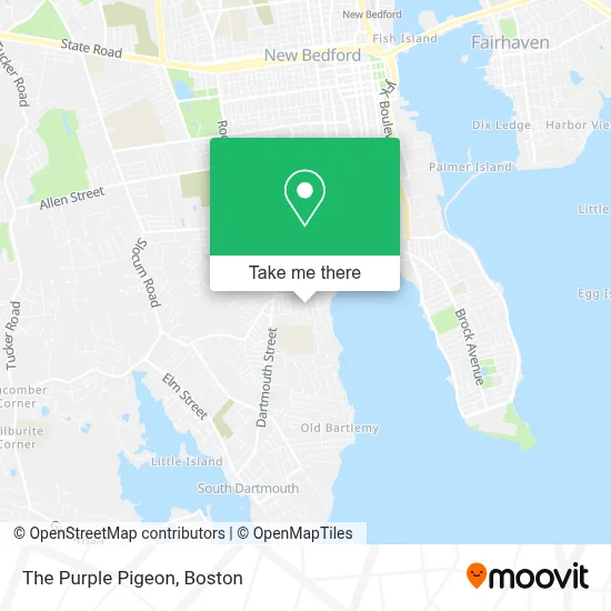 The Purple Pigeon map