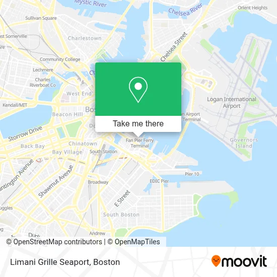 Limani Grille Seaport map