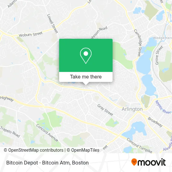 Bitcoin Depot - Bitcoin Atm map