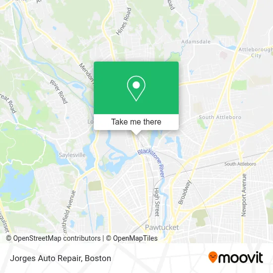 Jorges Auto Repair map