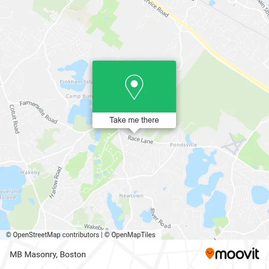 MB Masonry map