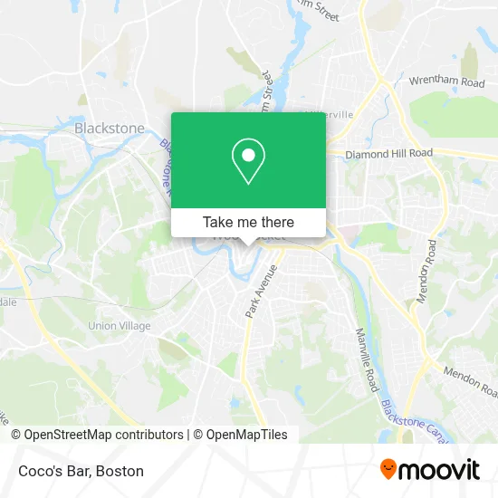 Coco's Bar map