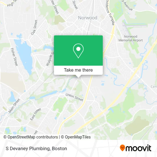 S Devaney Plumbing map