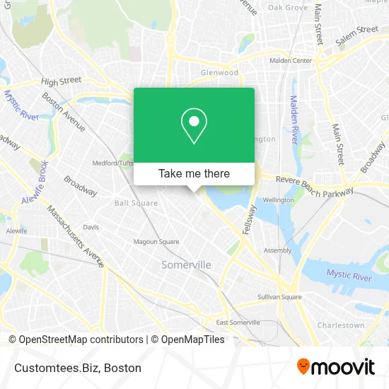 Customtees.Biz map