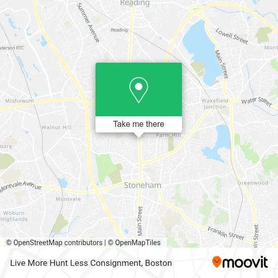 Live More Hunt Less Consignment map
