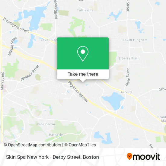 Skin Spa New York - Derby Street map