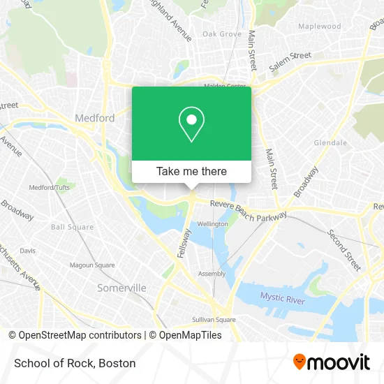 School Of Rock map