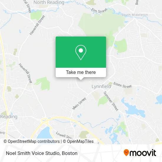 Noel Smith Voice Studio map
