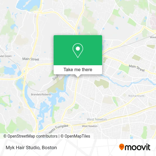 Myk Hair Studio map