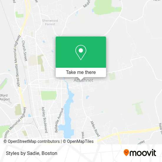 Styles by Sadie map
