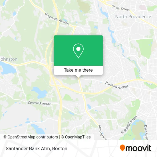 Santander Bank Atm map