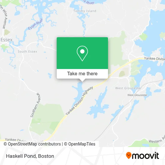 Haskell Pond map