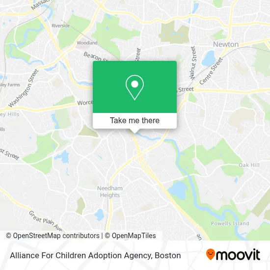 Alliance For Children Adoption Agency map