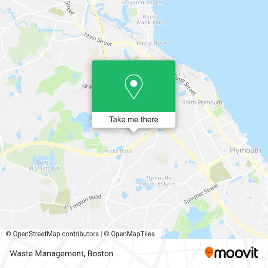 Waste Management map