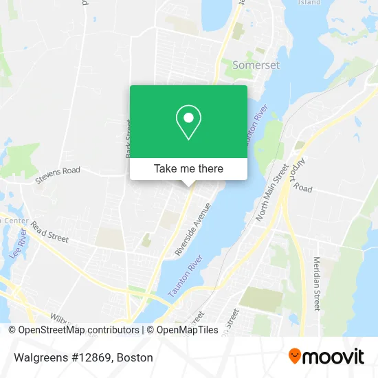 Walgreens #12869 map
