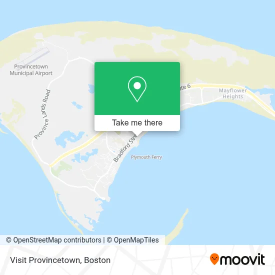 Visit Provincetown map