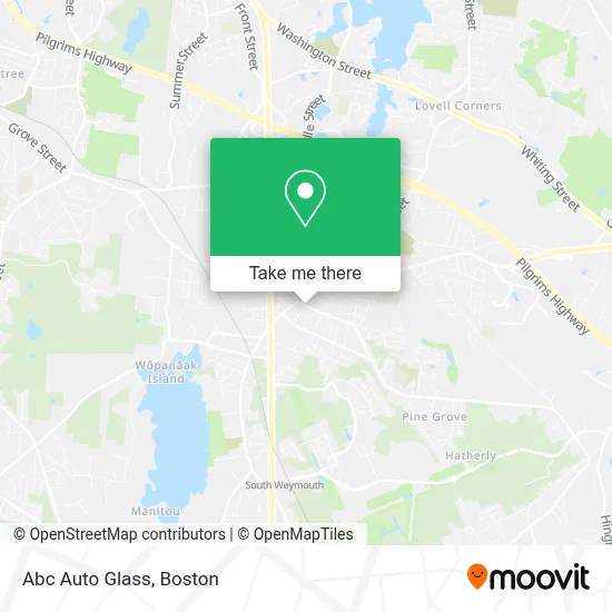 Abc Auto Glass map