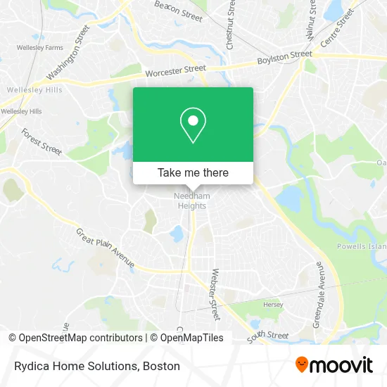 Rydica Home Solutions map