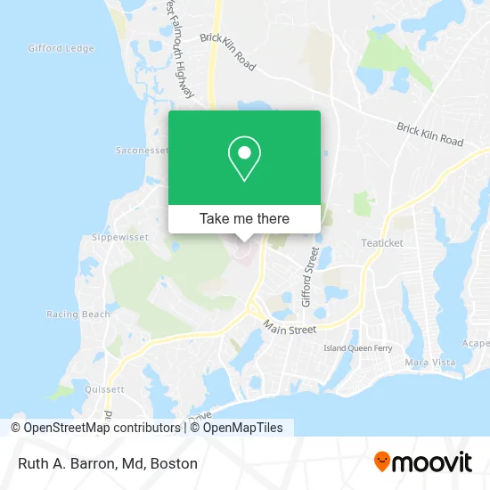 Ruth A. Barron, Md map