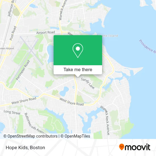 Hope Kids map