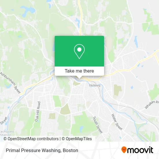 Primal Pressure Washing map