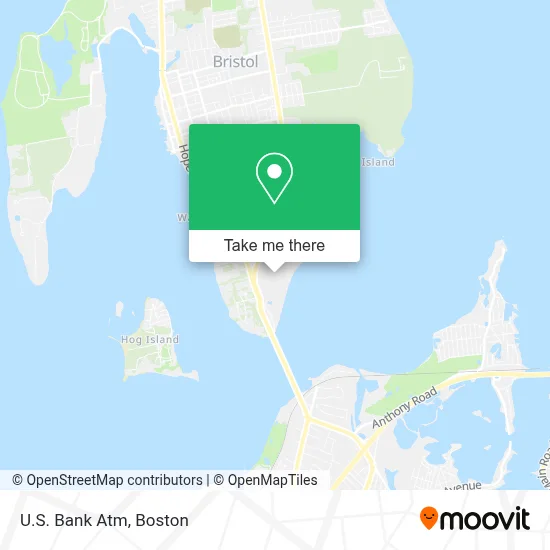 U.S. Bank Atm map