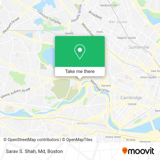 Sarav S. Shah, Md map