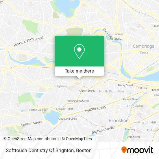 Softtouch Dentistry Of Brighton map