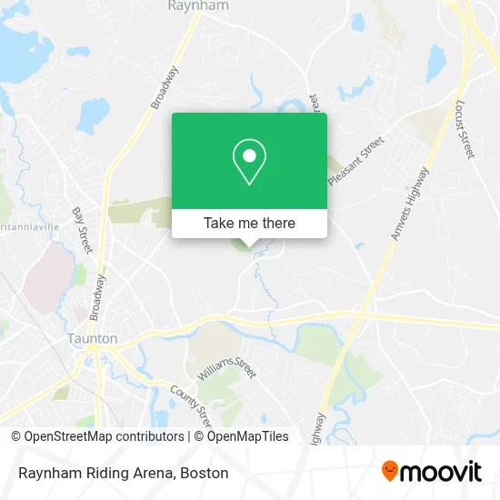 Raynham Riding Arena map