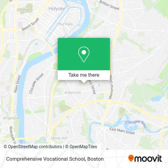 Comprehensive Vocational School map